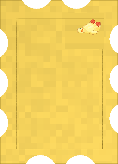Yellow stamp